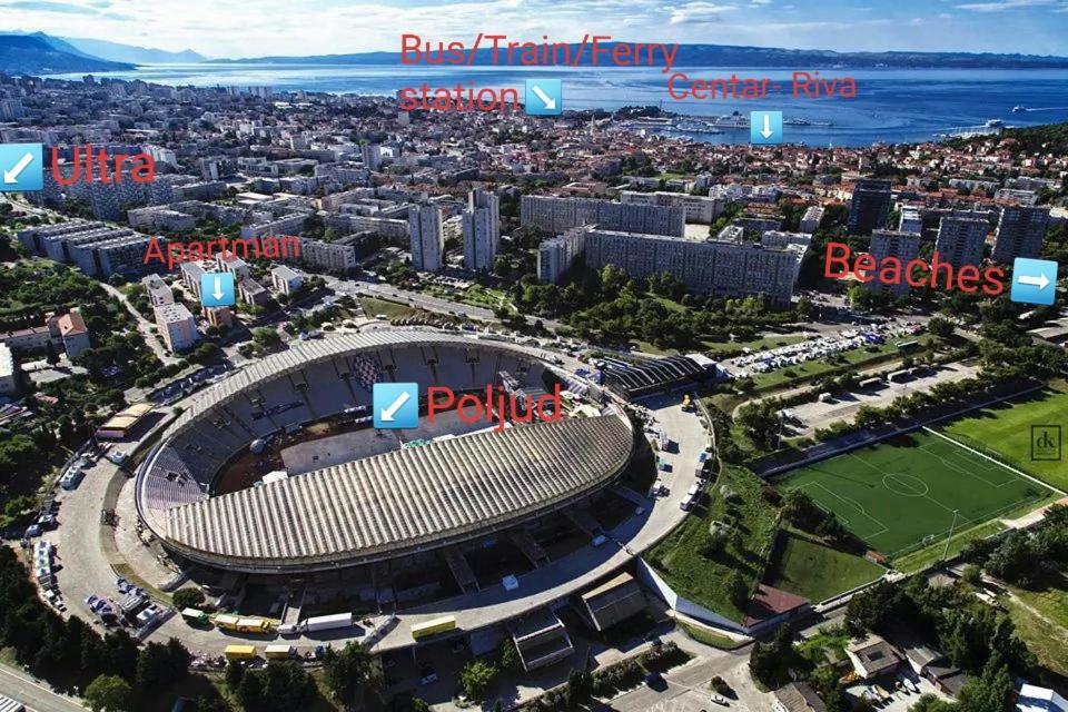 Blue Mile Apartman Split Luaran gambar